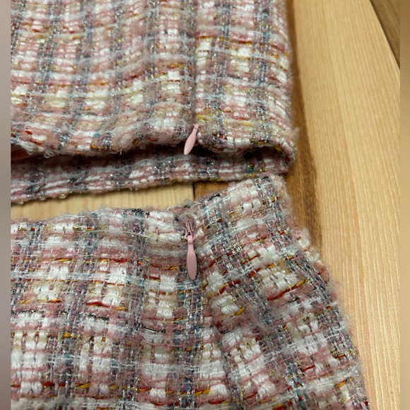 House of Harlow 1960 Pixie Dust Tweed Mini Skirt Set - Picture 6 of 8
